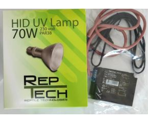 Set Tridonic Ballast 70W & RepTech HID lamp 70w